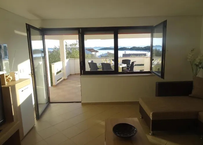 Apartmán Ilsad Apartments, With Pool 80 Meters From Se, Sea View From Balcony Ždrelac